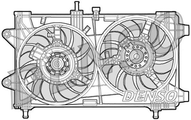 FAN. RADIATOR FIAT PUNTO 99 - 12