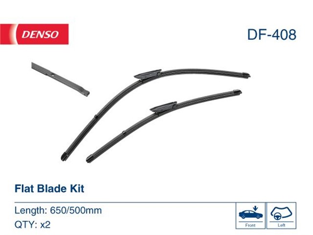 WIPER. FLAT FRONT BLADE
