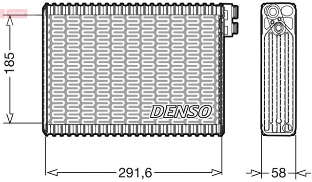 EVAPORATOR. AIR CONDITIONING LANCIA THESIS 02 - 09