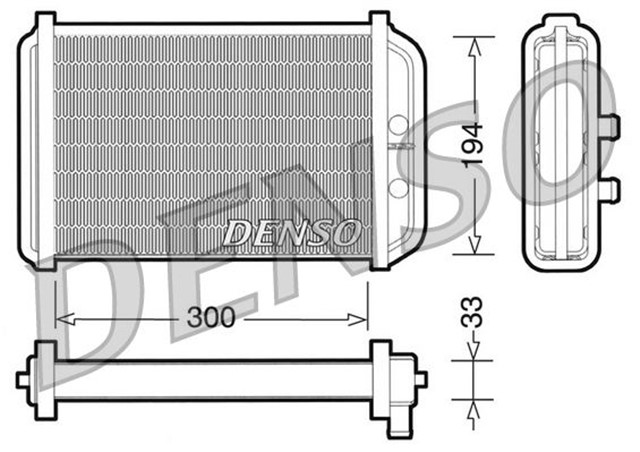 HEAT EXCHANGER. INTERIOR HEATING FIAT DUCATO 244 02 - 