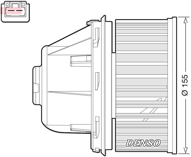 CABIN BLOWER FORD C - MAX I 07 - 10