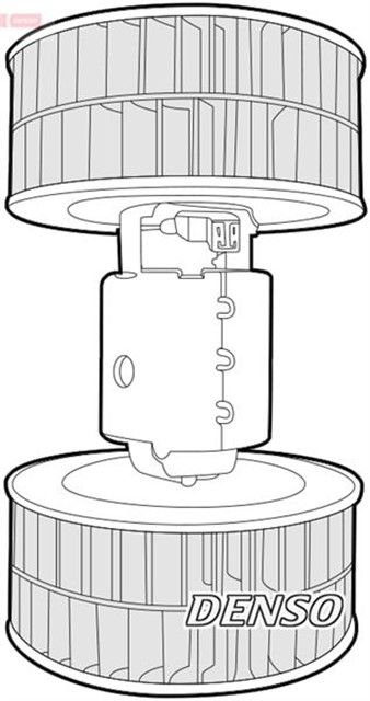 CABIN BLOWER MERCEDES - BENZ W124 CABRIOLET A124 92 - 93