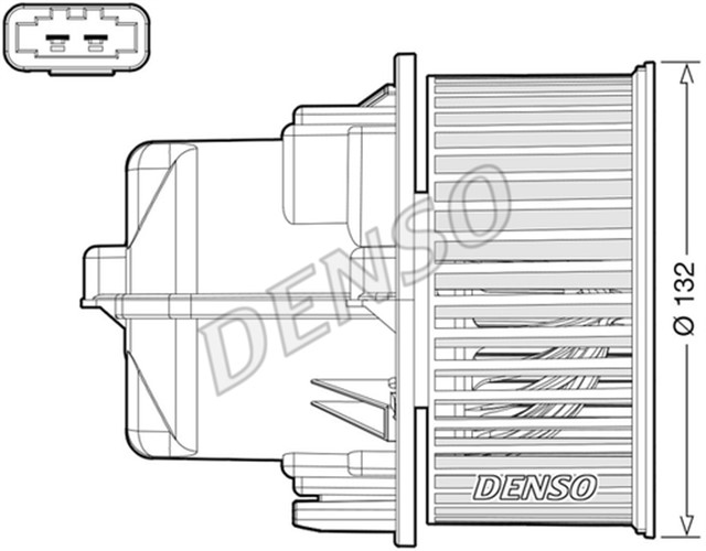 CABIN BLOWER LAND ROVER FREELANDER II 06 - 14