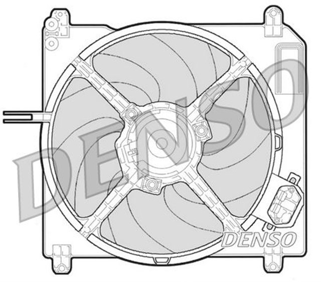 FAN. RADIATOR FIAT BRAVO I 95 - 01