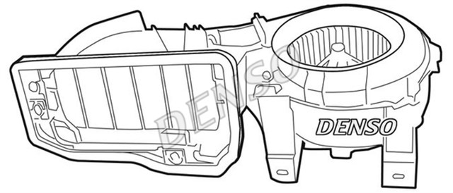 CABIN BLOWER RENAULT CLIO II 98 - 