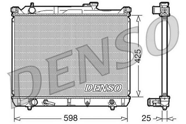RADIATOR. ENGINE COOLING SUZUKI GRAND VITARA I 98 - 06