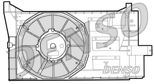 FAN. RADIATOR FIAT SEICENTO 98 - 10