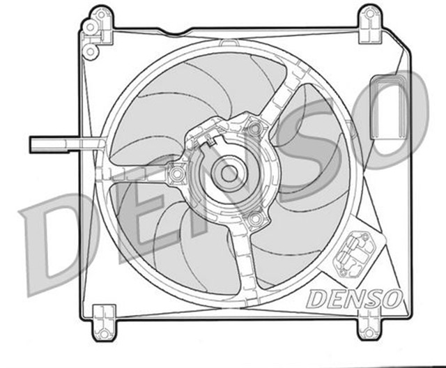 FAN. RADIATOR FIAT BRAVA 95 - 02