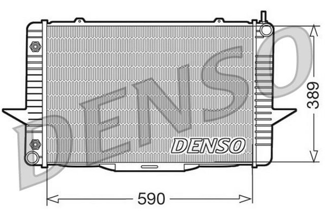 RADIATOR. ENGINE COOLING VOLVO C70 I 97 - 05