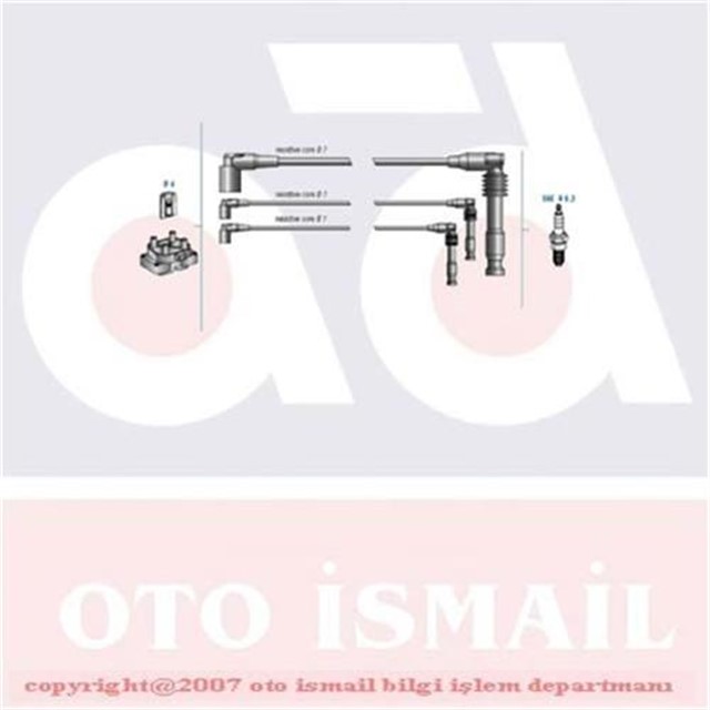 BUJI KABLO TK OMEGA B V6 96 ECOTEC 2 - 4 - 6