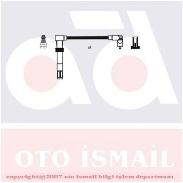 BUJI KABLO TK BORA - GOLF IV 1.4 - 1.6 ENJ.16V - FABIA