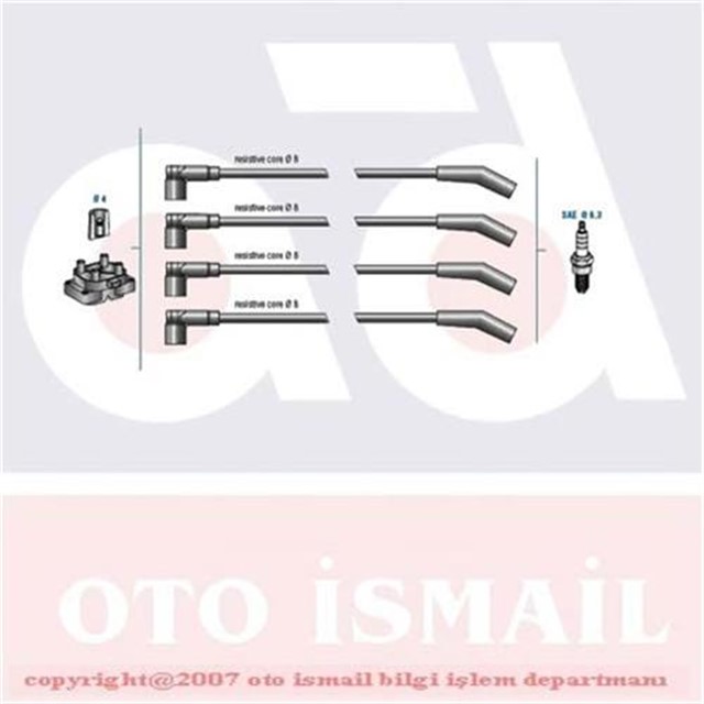 BUJI KABLO TK FORD KA 1.3 ENJ. 16V 03