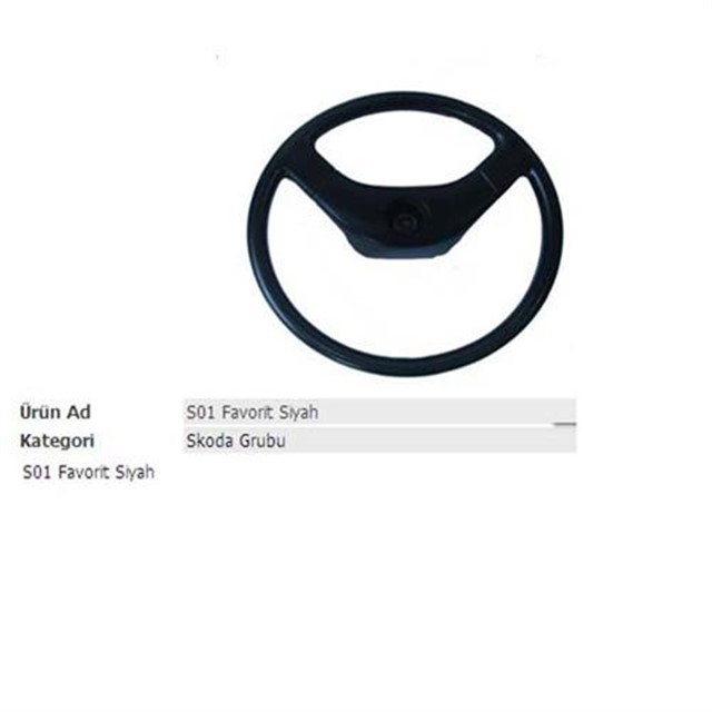 DIREKSIYON SIMIDI SIYAH SKODA YM 00014