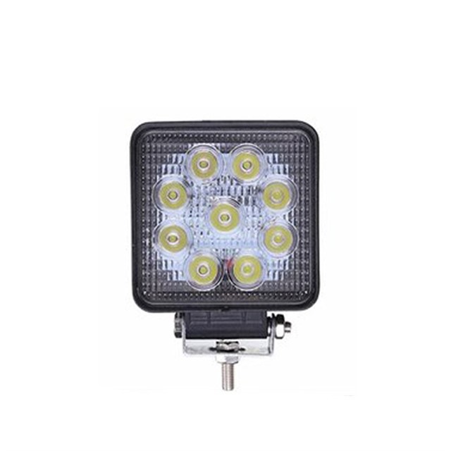CALISMA LAMBASI 9 LED KARE 12 - 24V 25MM