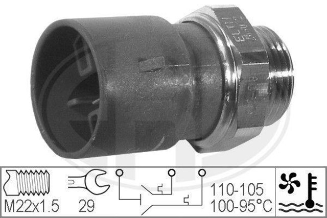 FAN MUSURU VECTRA A - ASTRA F - CORSA B 1.5 - 1.7 - 1.8 - 2.0 C18NZ - 17D - 15D - 15TD - X15TD - C20NE - C20XE