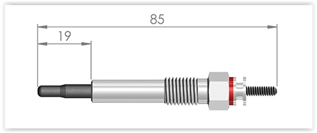 KIZDIRMA BUJISI ISUZU GEMINI 1.5TD - 2.0 - 2.2 - 2.4TD OPEL CORSA A 1.5TD