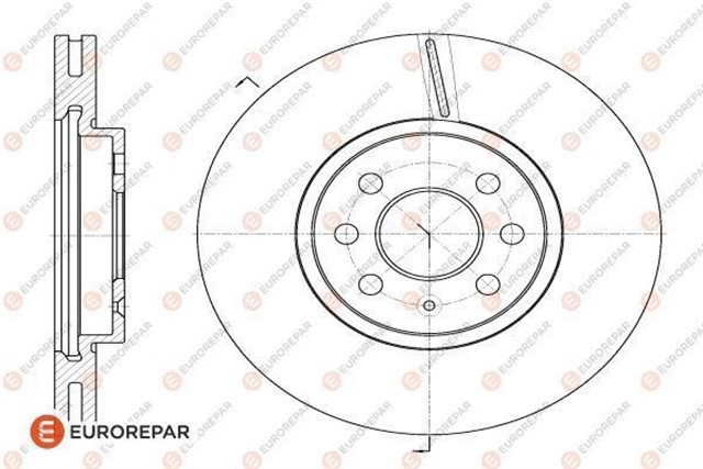 ON FREN AYNASI ASTRA H 1.4 - 1.6 04 MERIVA 1.6 03 COMBO 1.3 CDTI 4.05 280X25X4DLXHAVALI 569067 - 95526653 - 95526654 - 93197712