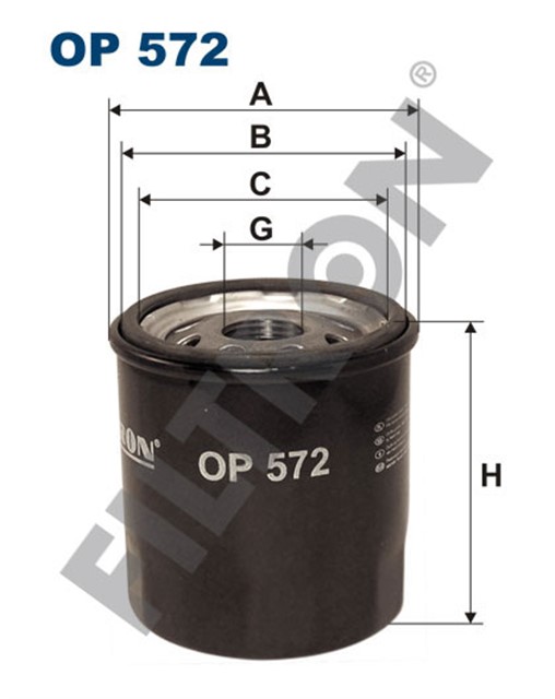 YAG FILTRESI C1 - P107 1.0 - COROLLA 1.3 - 1.3 12V - 1.6 - 1.8 - AVENSIS 1.6 - 1.8 - YARIS 1.3 - 1.5 - CAMRY - CARINA