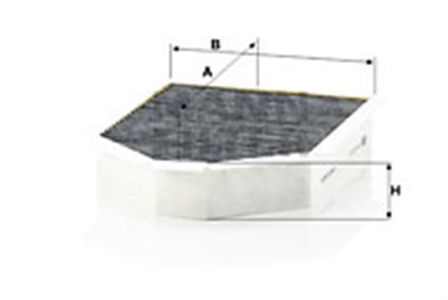 X POLEN FILTRESI JAGUAR XK 8 COUPE - XK COUPE - XK CABRIOLET 4.2 - 5.0 02 KARBONLU CUK26011 - 2