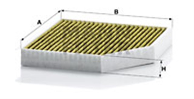 POLEN FILTRESI [KARBONLU] A6 - A7 - A8 2011 - 