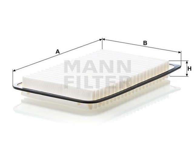 X HAVA FILTRESI MAZDA 2 DE 1.3 86HP 10/07 - 