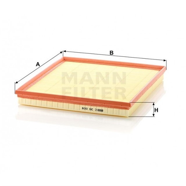 HAVA FILTRESI TRANSIT V347 2.2TDCI 130PS - 140PS 07 TOURNEO CUSTOM V362 12 19 O CEKER