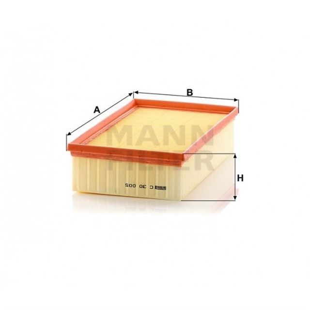 HAVA FILTRESI GOLF7 - A3 - LEON - PASSAT - TIGUAN CLHA - CLHB - DCXA - DCZA - CRLB - CRKA - CRKB - DDYA 1.6 TDI - 2.0 TDI 13 - 