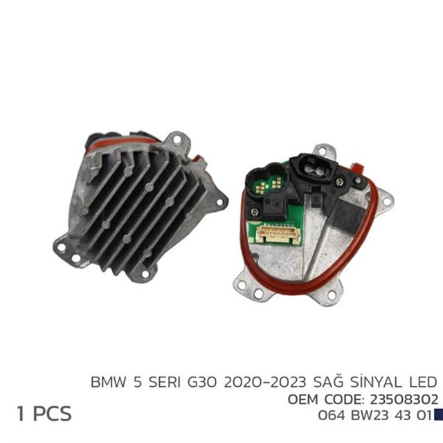 BMW 5 G30 2020 - 2023 SAG SINYAL LED MODUL 23508302