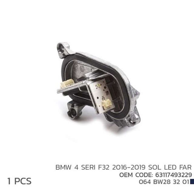 BMW 4 SERI F32 2016 - 2019 SOL LED MODUL 63117493229
