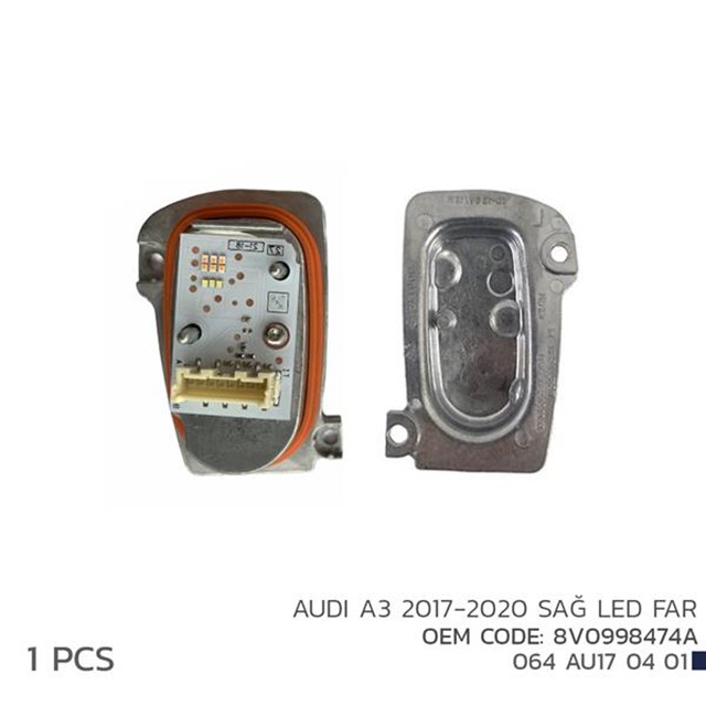 AUDI A3 2017 - 2020 SAG LED FAR MODUL 8V0998474A