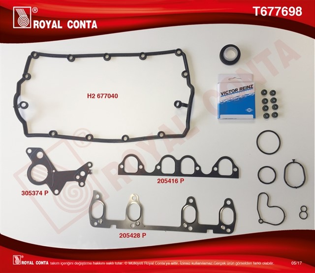 UST TAKIM CONTA BORA - CADDYIII - GOLF4 - 5 PASSAT - POLO - T5 1.9 TDI ASZ BXE AVF AVB AWX AXB BJB BXE BDJ