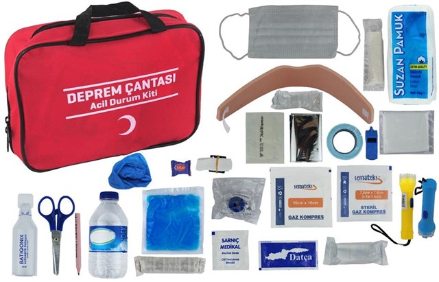 074 DEPREM CANTASI S.O.S. ACIL DURUM KITI