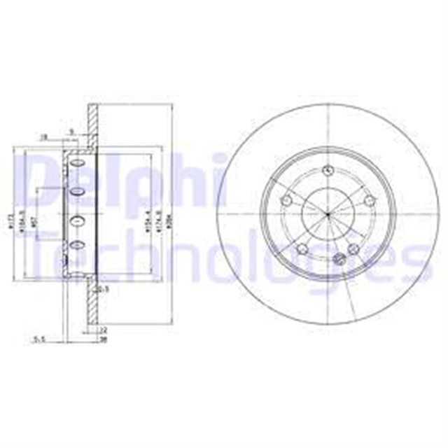 FREN DISKI ON MERCEDES C - CLASS W202 93 00