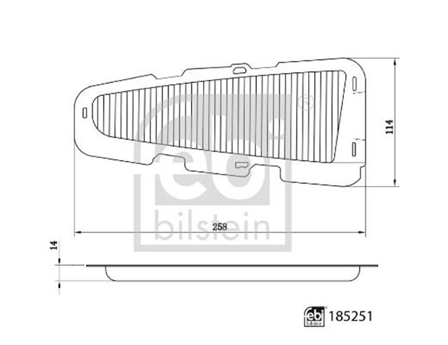KABIN FILTRESI TAHRIK AKUSU GOVDESI ICIN LEXUS