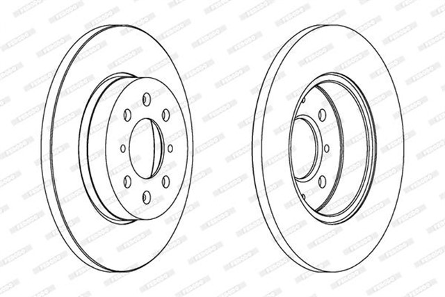 ON FREN AYNASI ROVER 200 95 - 00 400 95 - 00 25 99 45 00 COUPE MG ZR ZS DF2792 262 - 4 DL