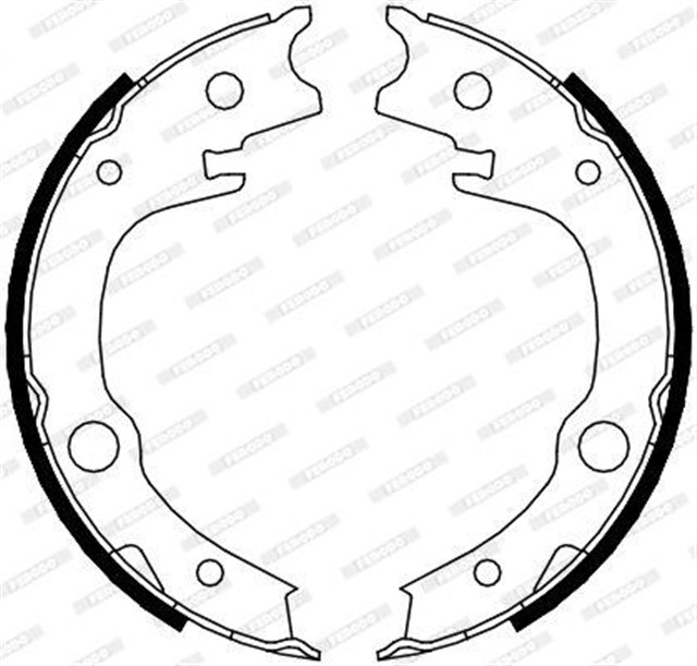 EL FREN PABUC BALATA AVENSIS 03 - 08 - COROLLA 02 - 07 - YARIS 99 - 05 VVTI / D - 4D 174X32