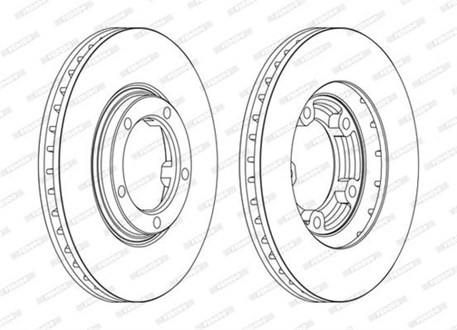 ON FREN AYNASI STAREX - H1 VAN 2.4 4WD - 2.5TD 4WD 97 254X24X5DLXHAVALI