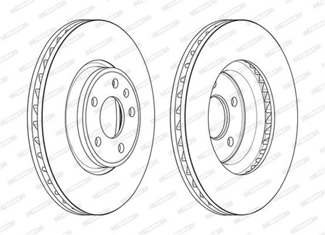 FREN DISKI ON [ADET] A4 - A5 15 - 