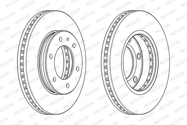 ON FREN DISKI FORD RANGER TKE 2.2 - 3.2 11 MAZDA BT 50 2.2TDCI 12 /