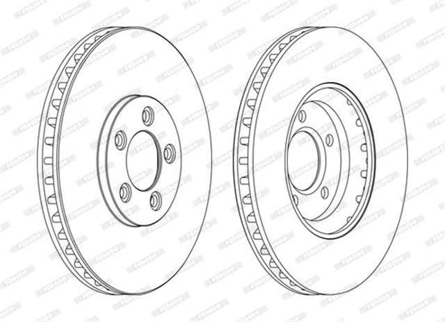 ON FREN AYNASI JAGUAR STYPE 2.5 V6 - 3.0 V6 - 4.2 V8 - 2.7 D 99 - 07 XJ 3.0 - 3.5 - 4.2 - 2.7 D 03 - 09 320 MM