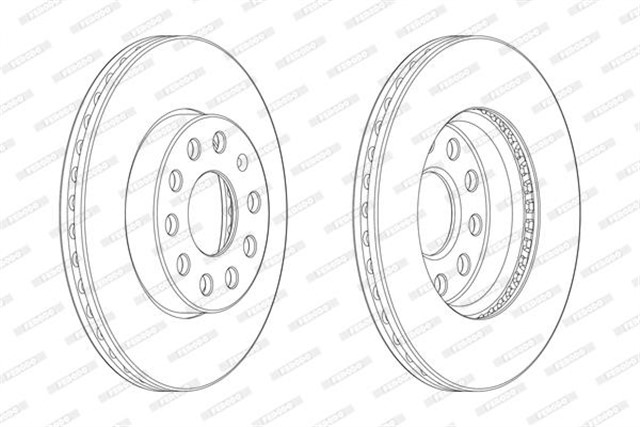 FREN DISKI ON [ADET] GOLF7 - POLO - A3 - LEON - IBIZA 13 - 