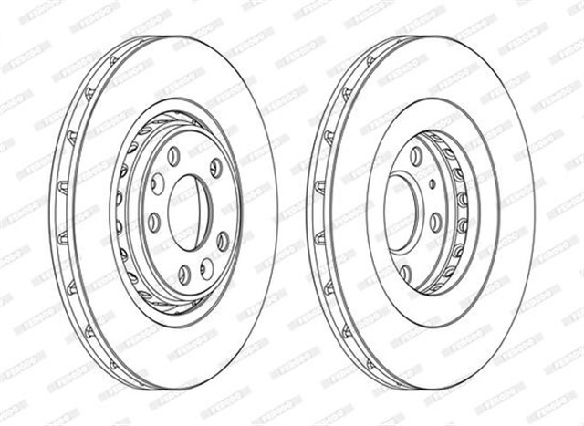 ON FREN AYNASI RENAULT GRAND SCENIC III 09 GRAND SCENIC IV 16 LAGUNA III 07 15 LATITUDE 11 MEGANE III 09 MEGANE IV 15 MEGANE E TECH 23 320X28X5 DELIK HAVA KANALLI