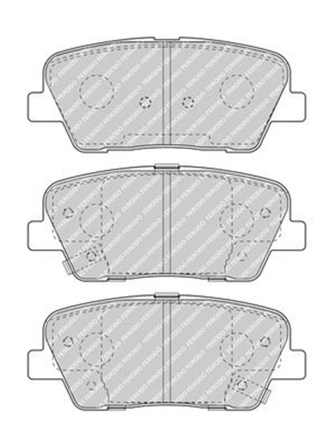 ON BALATA SORENTO II - PRO CEE D 1.0 - 1.4 - 1.6 - HYUNDAII SANTA F II - III 08 - 