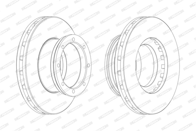 ARKA DISK MERCEDES ATEGO II 04