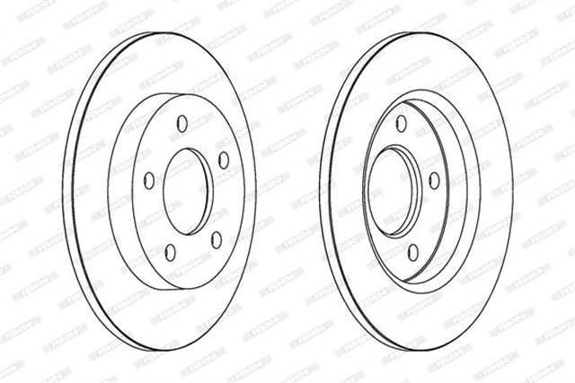 ARKA FREN AYNASI DUZ MAZDA III 1.4/1.6/1.6DI TURBO 10/03