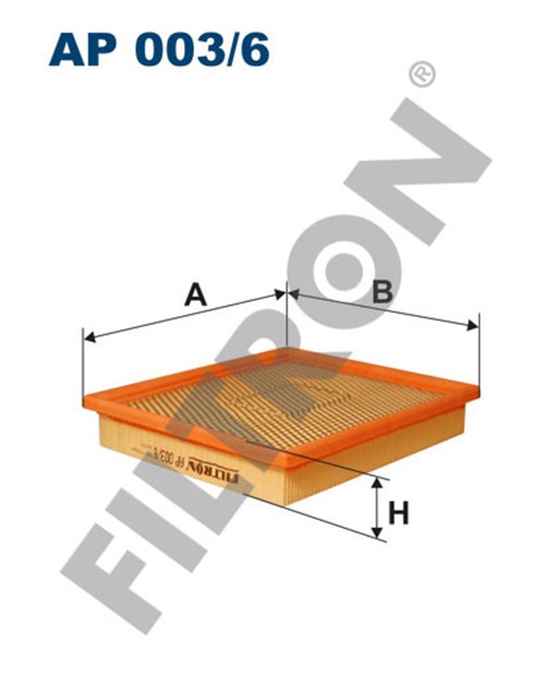 HAVA FILTRESI CHRYSLER VOYAGER / GRAND VOYAGER RG 2.5 CRD TURBODIESEL 142HP 02/01 - 12/08