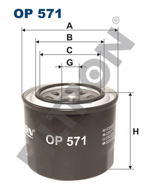 YAG FILTRESI HONDA CIVIC II 1.3 L 60HP 09/79 - 09/83