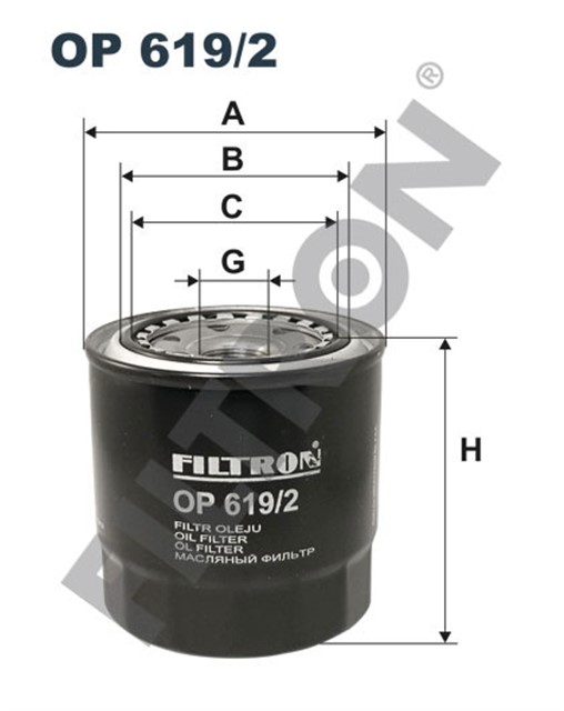 YAG FILTRESI TOYOTA COROLLA IX VERSO 2.0 D - 4D 90HP 02 - 04