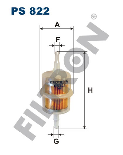 SEFFAF BENZIN ARA FILTRE KUCUK TIP UNIVERSAL