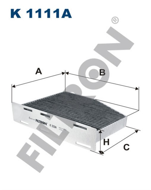 POLEN FILTRESI [KARBONLU] GOLF5 - JETTA - CADDY - PASSAT - A3 - LEON - TIGUAN 04 - 13